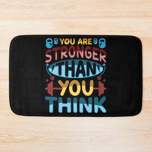 Item preview, You are stronger than you think, Motivational Quote designed and sold by graphic-genie.