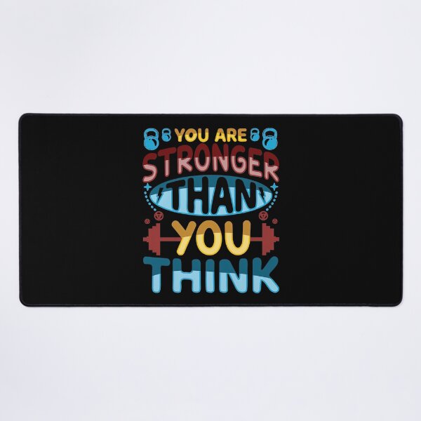 Item preview, You are stronger than you think, Motivational Quote designed and sold by graphic-genie.