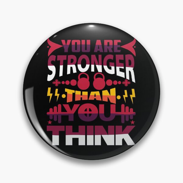 Item preview, You are stronger than you think, Motivational Quote designed and sold by graphic-genie.
