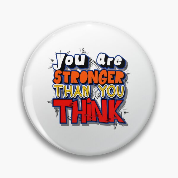 Item preview, You are stronger than you think, Motivational Quote designed and sold by graphic-genie.
