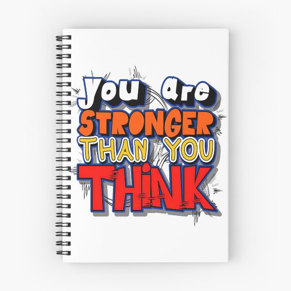 Item preview, You are stronger than you think, Motivational Quote designed and sold by graphic-genie.
