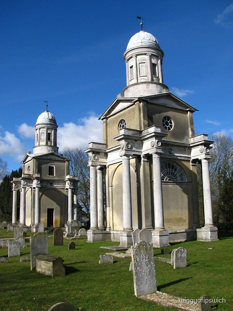 "'Former Glories' Mistley Towers, Essex" by wiggyofipswich Redbubble