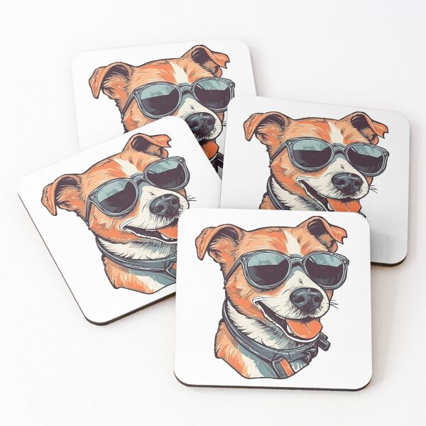 Item preview, Dog with sunglasses designed and sold by ArtifiedDigital.