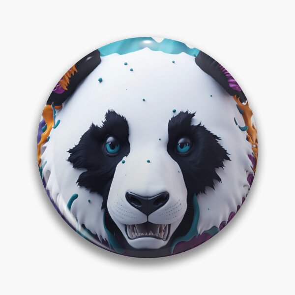 Item preview, 3D Panda Face designed and sold by artist-mac.
