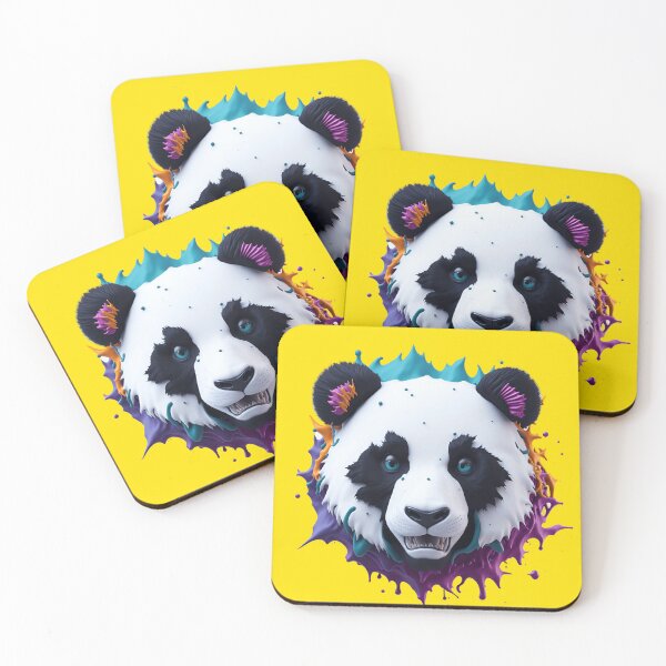 Item preview, 3D Panda Face designed and sold by artist-mac.