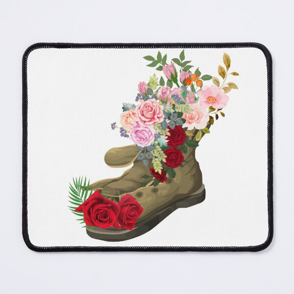 Item preview, Flowers in an old boot designed and sold by Dwarf7.