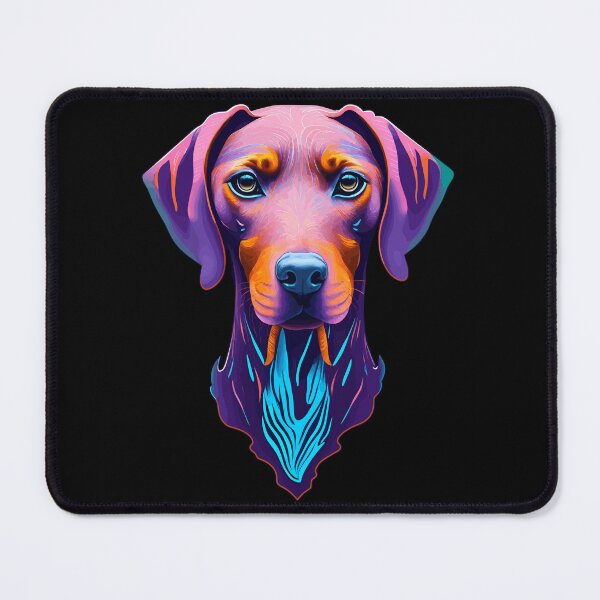 Item preview, Hungarian Vizsla head art Intense Visla gaze designed and sold by Rachel Pile.
