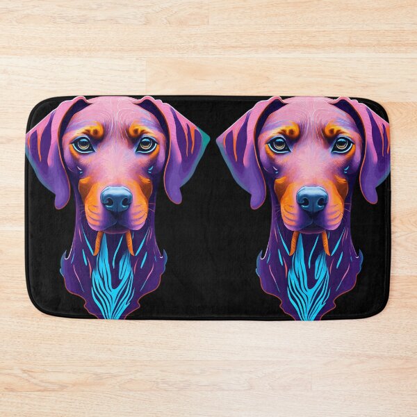 Item preview, Hungarian Vizsla head art Intense Visla gaze designed and sold by Rachel Pile.