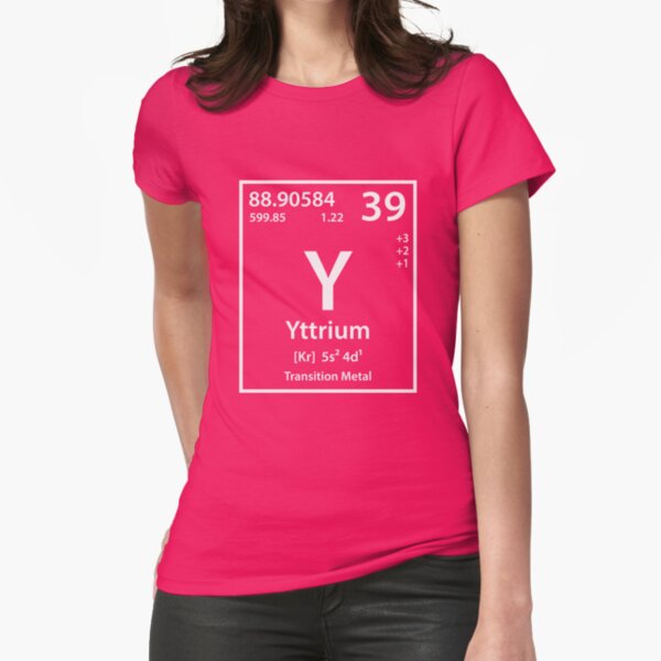 Yttrium Element Fitted T-Shirt
