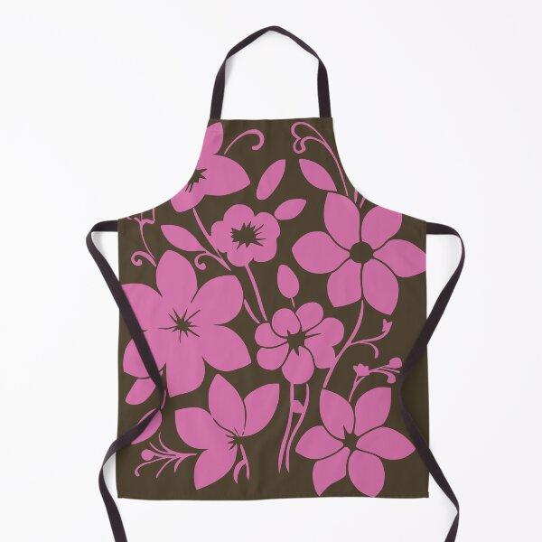 Item preview, Floral beauty in rose cerise and dark gamboge designed and sold by aapshop.