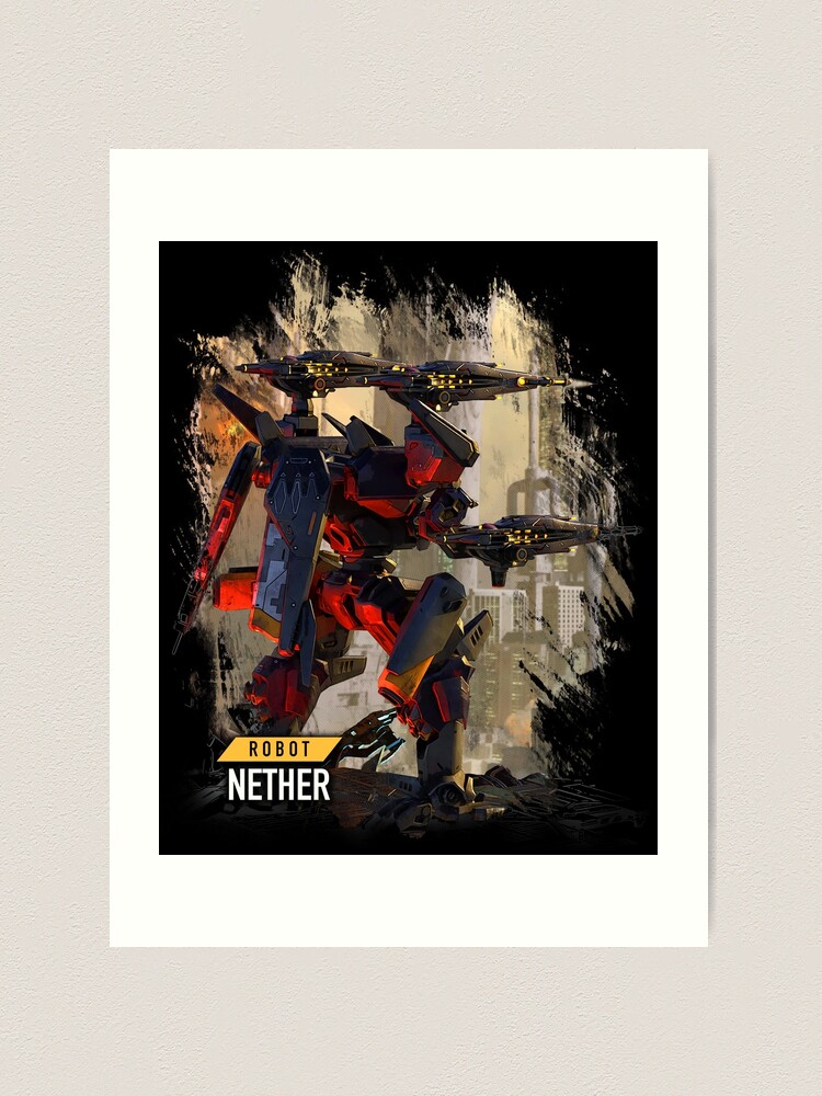 Robot Nether at War Zone