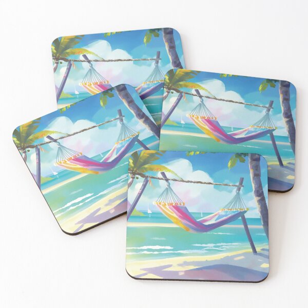 Item preview, Relaxing beach vacation.( Black Color ) designed and sold by SMALL BEAR ART.