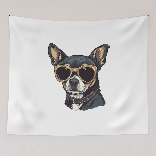 Item preview, Dog with sunglasses designed and sold by ArtifiedDigital.