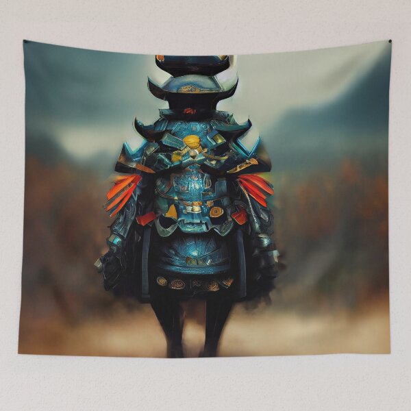 Item preview, Lofi Samuroid - Cyberpunk Samurai designed and sold by ArkMinted.