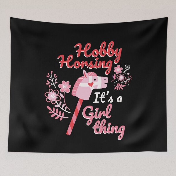 Item preview, It is a Girl Thing Hobbyhorsing designed and sold by MooonTees.