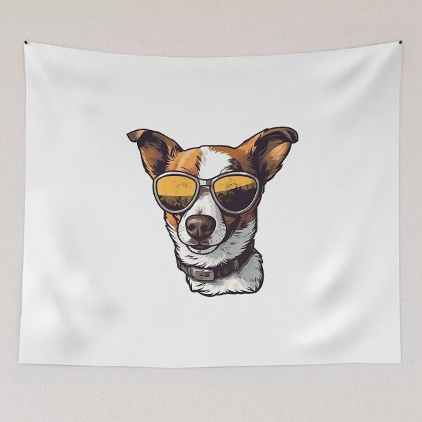 Item preview, Dog with sunglasses designed and sold by ArtifiedDigital.