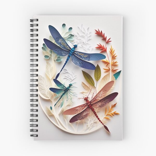 Item preview, Papercut Dragonflies designed and sold by DanellyDesigns.