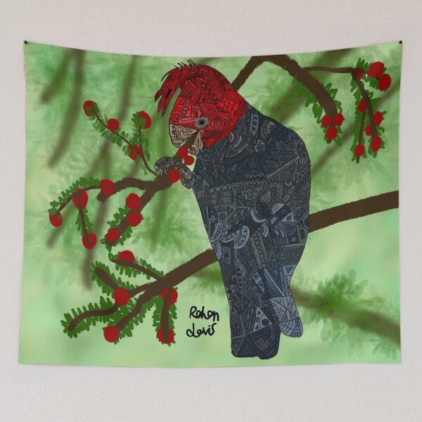Item preview, Sammy the Gang Gang Cockatoo designed and sold by Rohans-Drawings.
