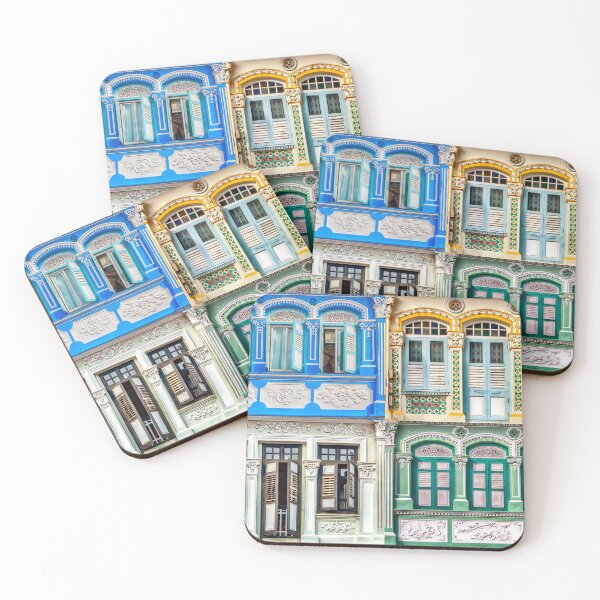Item preview, Singapore, Heritage Shophouses of Singapore designed and sold by John Seaton Callahan.