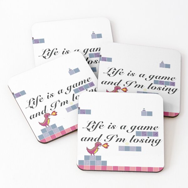Item preview, Life is a game and I’m losing designed and sold by CrazyAlpaca101.