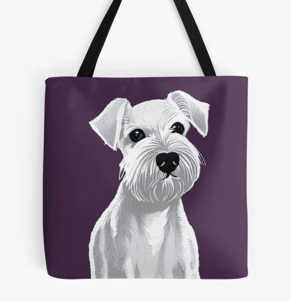 Schnauzer hotsell tote bag