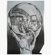 Escher Zeichnung Poster