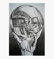 Escher Drawing Photographic Print