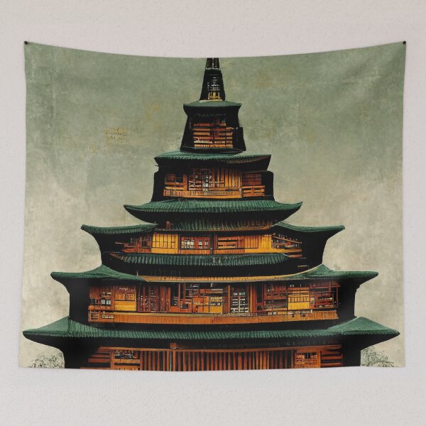 Item preview, Abode - Fantasy Scapes designed and sold by ArkMinted.