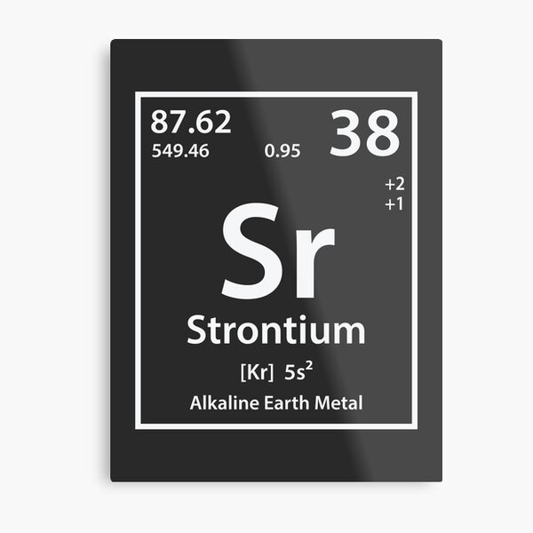 Aperçu de l'œuvre Strontium Element créée et vendue par cerebrands.