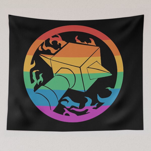 Item preview, Pride enhancement shaman warcraft icon designed and sold by Heteyy.