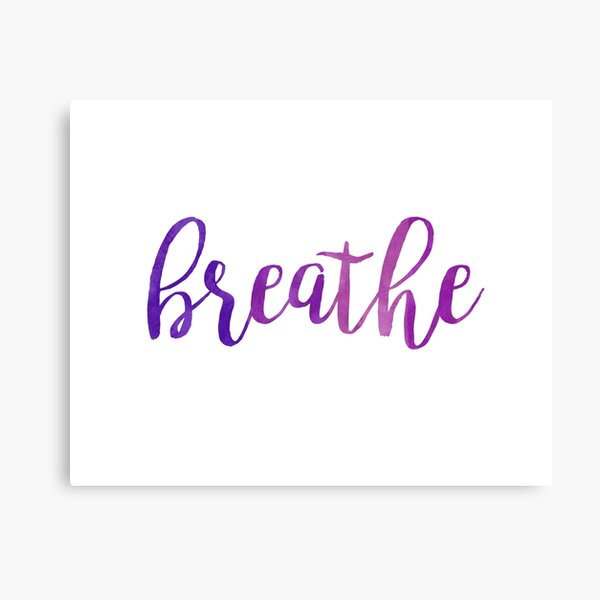 Watercolour Initial Letter V Quote Print