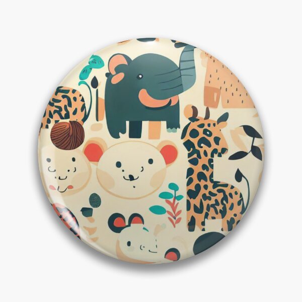 Item preview, Cute Animals Pattern designed and sold by Pattrosity.