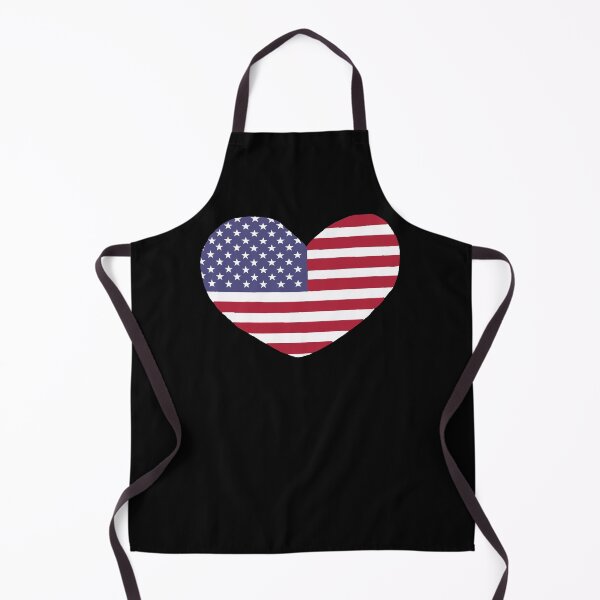 Item preview, American flag heart shaped designed and sold by Hypnotees.