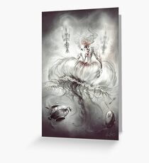 Miss Grace Shrimp - © Art by Élian Black'Mor Greeting Card