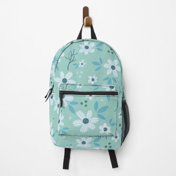 Item preview, Minty Floral Pattern designed and sold by Vanessa Bentley.
