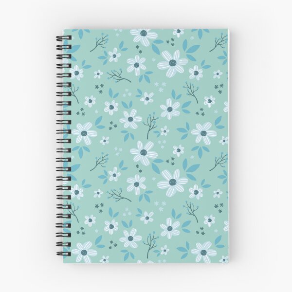 Item preview, Minty Floral Pattern designed and sold by Vanessa Bentley.