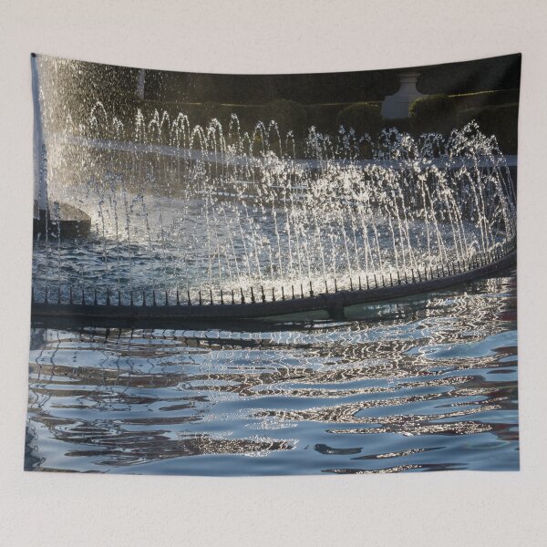 Item preview, Joyful Sunlit Splashes - Caesars Palace Fountains Las Vegas Nevada USA designed and sold by Georgia Mizuleva.