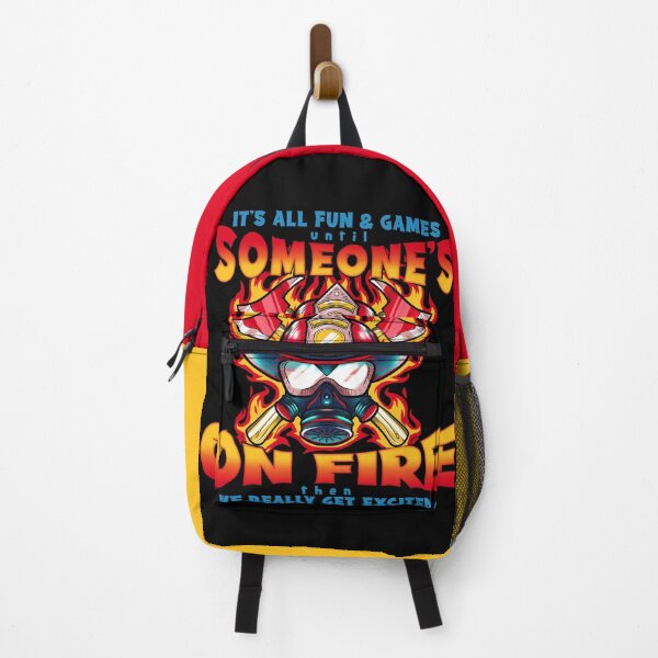 Item preview, it's all fun and games until someone's on fire then we really get excited designed and sold by Ric Gilar.