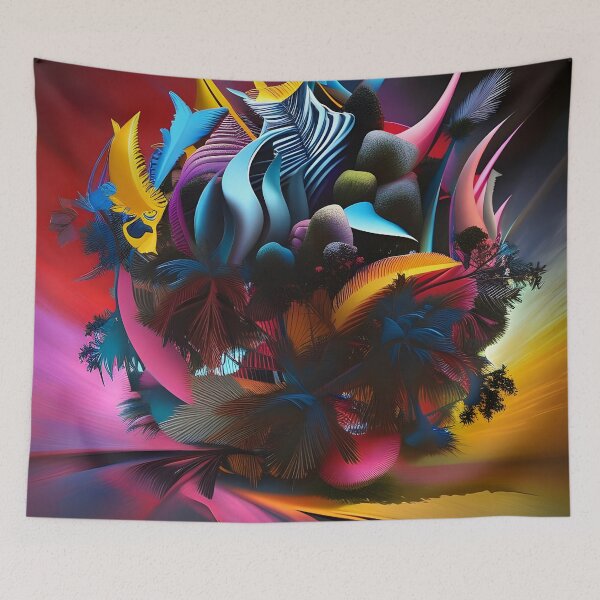 Item preview, Vivid Splash Art Illusion designed and sold by artmanikin.