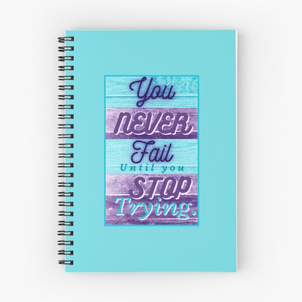 Item preview, You Never Fail Until You Stop Trying designed and sold by KLS01.