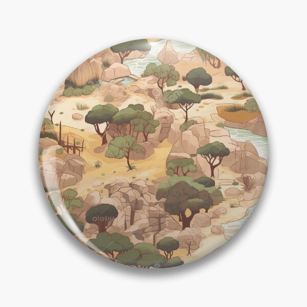 Item preview, Tile seamless digital art, Repetitive African landscape designed and sold by LeCoinDeFredPro.