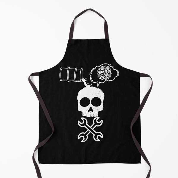 Item preview, Thinking mechanical white skull artwork designed and sold by Szafone.