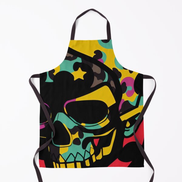 Artikelvorschau, Punk Skull Color Splash-Funktionen entworfen und verkauft von pixxiesart.