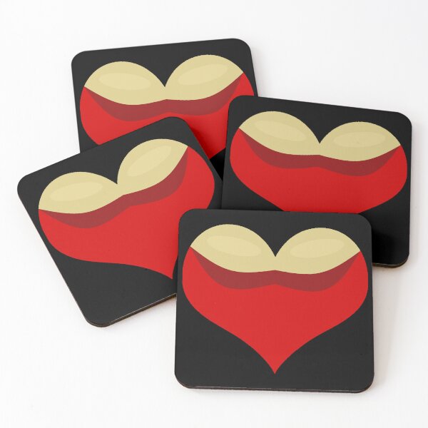 Item preview, Boobies love heart designed and sold by Hypnotees.