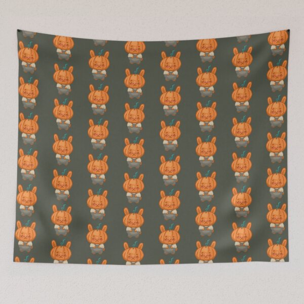 Item preview, Little cute pumpkin bunny ready for Halloween [PumpkinBunnie] designed and sold by Rocket-studio.