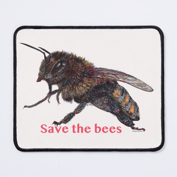 Item preview, Save Our Bees - featuring Queenie the Bee designed and sold by Wildcard-Sue.
