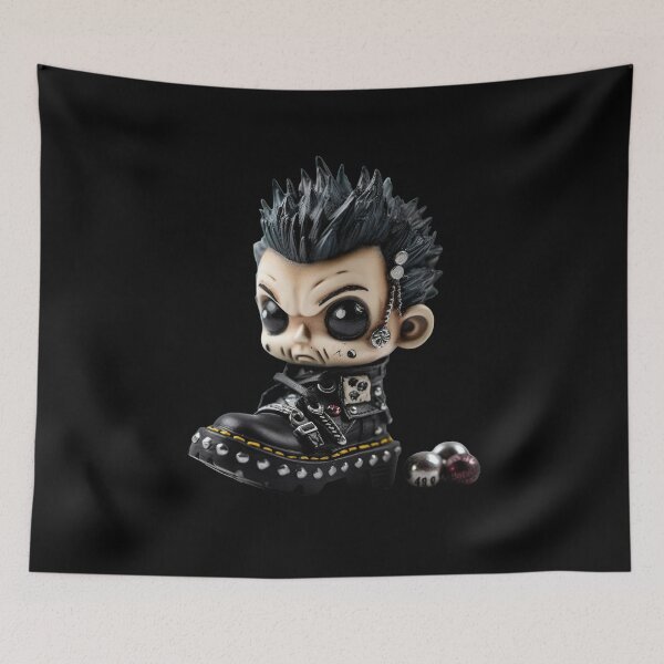 Item preview, CHIBI BOOT PUNKS: Cultures Collide - Punk x Japanese Chibi designed and sold by TVBArchive.