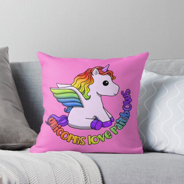Item preview, Unicorns Love Rainbows 2023 designed and sold by Art by Veya.