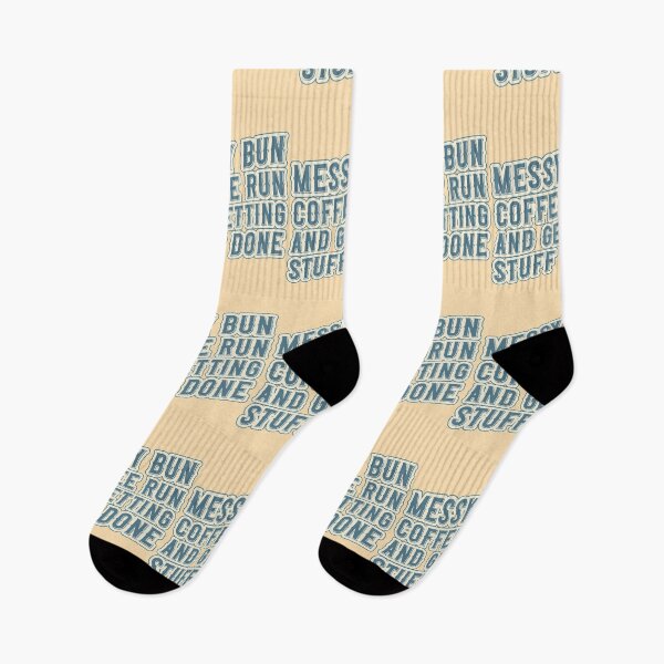 Item preview, Messy bun coffee run and getting stuff done Groovy coffee addict mom designed and sold by HomeCoquette.