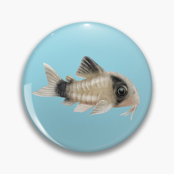 Item preview, Panda Corydoras by Maxine Gadd  designed and sold by Maxine Gadd.
